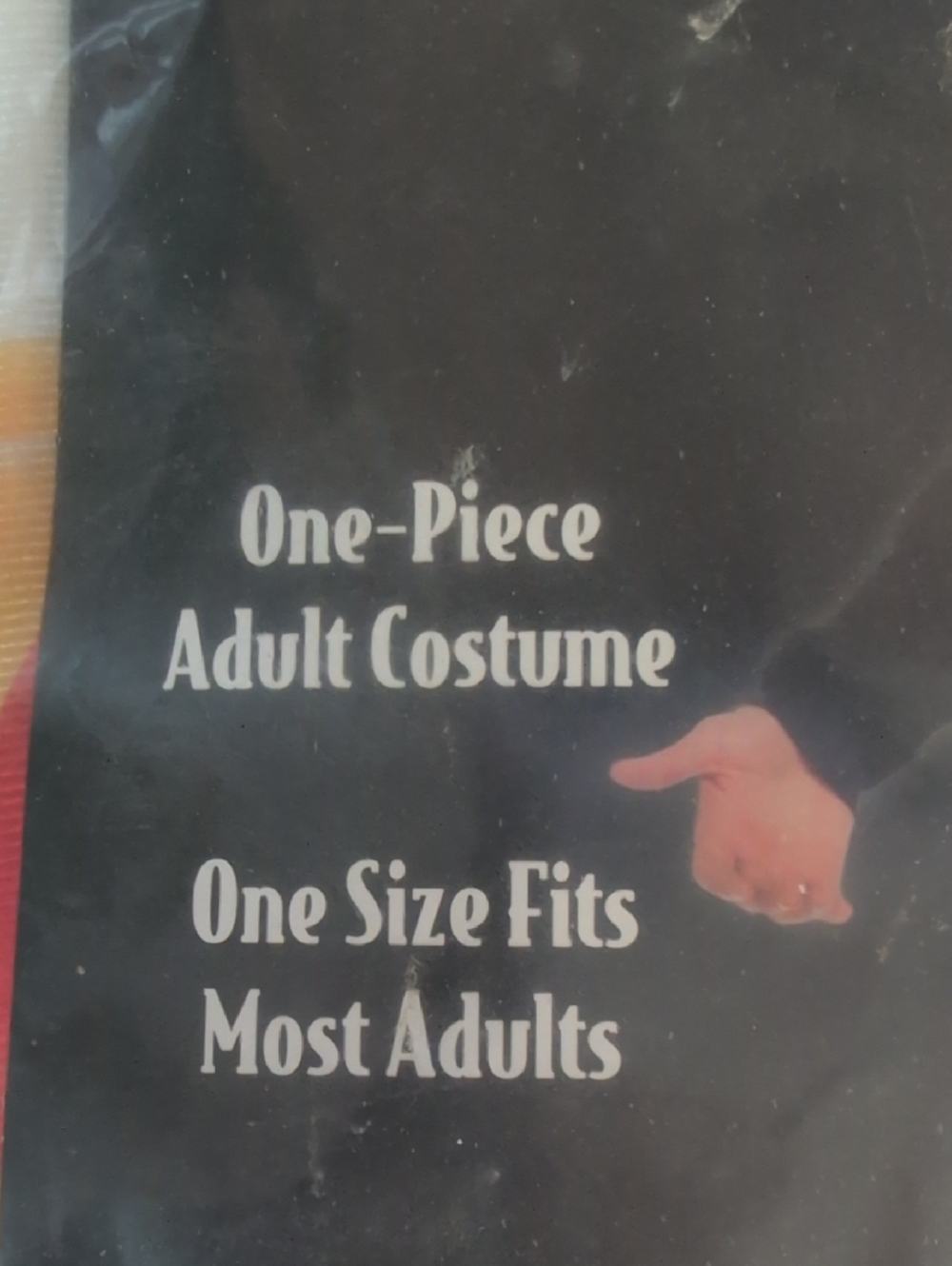 Fireball Shot Glass One-Piece Adult Costume One Size Fits Most NWT - Picture 2 of 7